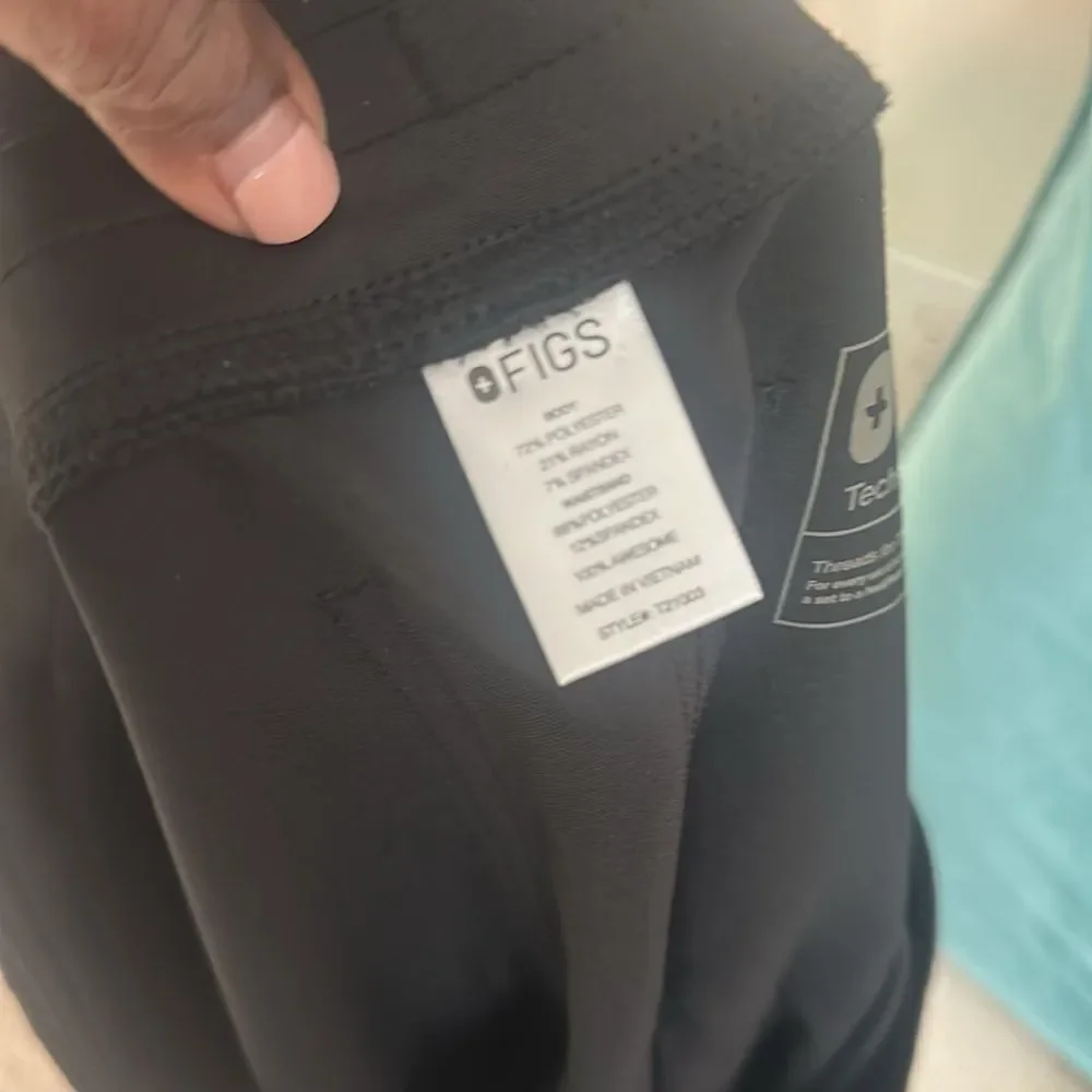 Figs Black Uniform Pants M - Picture 7 of 8